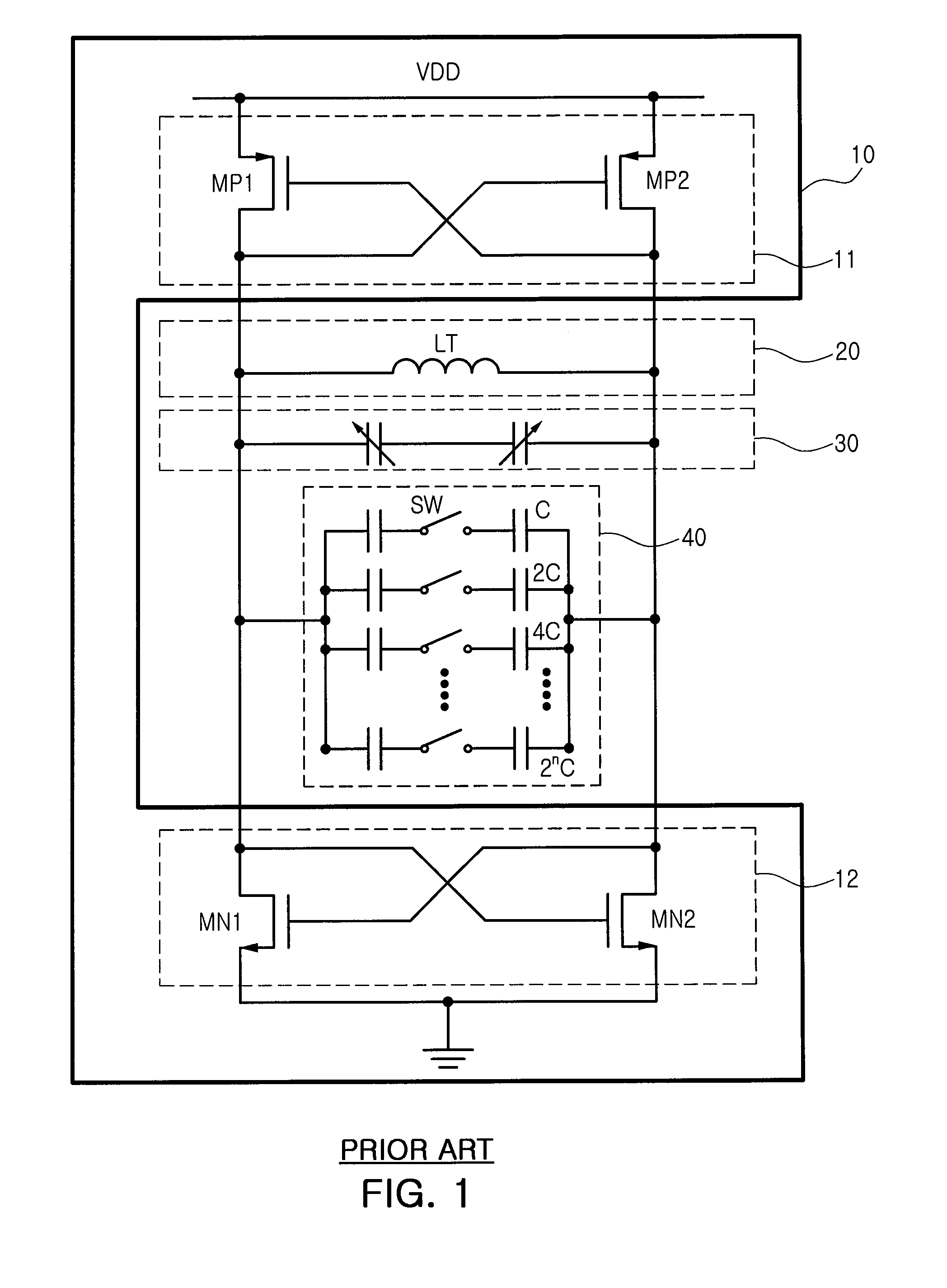 Wide-band voltage controlled oscillator