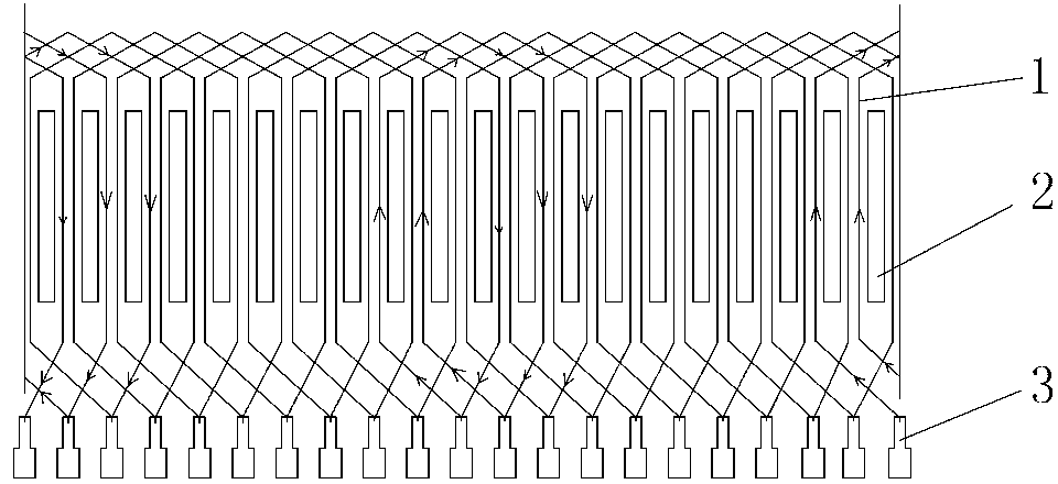 Commutator segment halved rotor and motor thereof