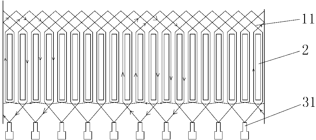 Commutator segment halved rotor and motor thereof