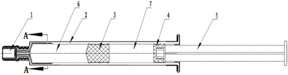 Pre-filled syringe for continuous treatment