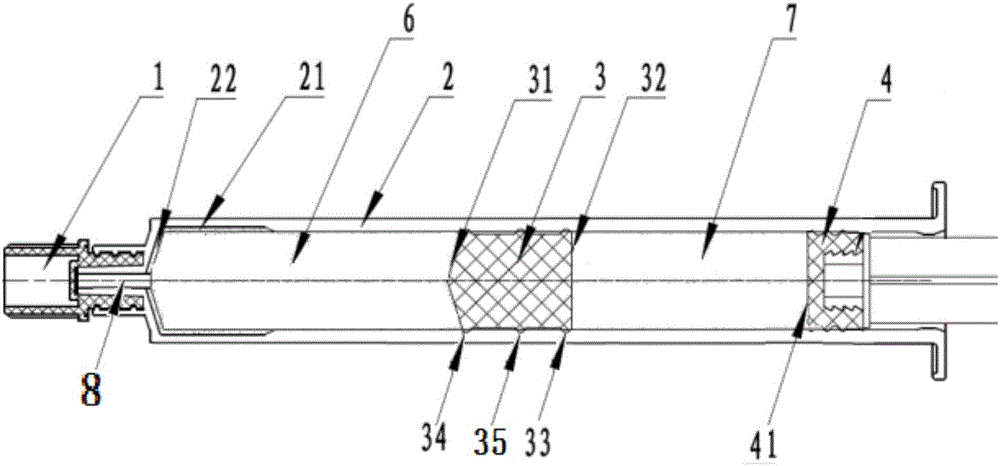 Pre-filled syringe for continuous treatment