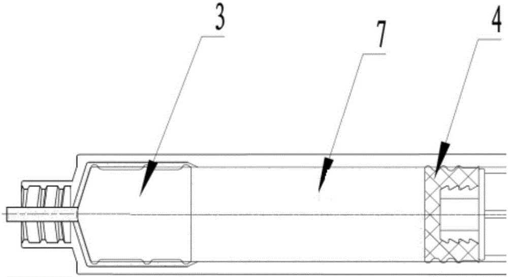 Pre-filled syringe for continuous treatment