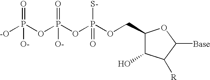 Post-synthesis labeling of nucleic acids, assays using nucleic acids that are labeled post-synthetically, single nucleotide polymorphism detection, and associated compounds and microarrays