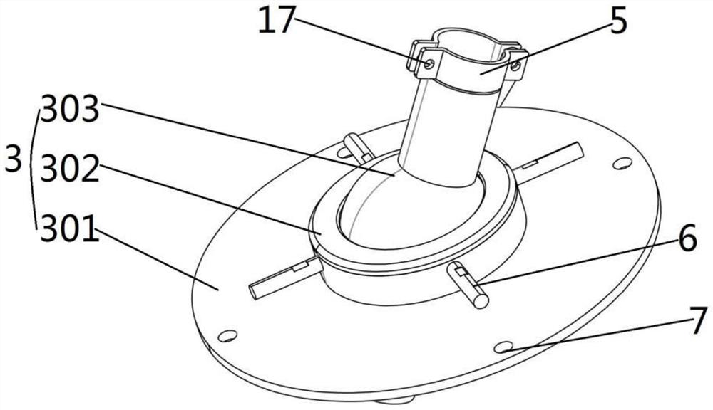 Semi-automatic cleaning system for chemical tank kettle