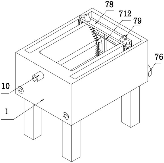 Semiconductor wafer groove type cleaning machine