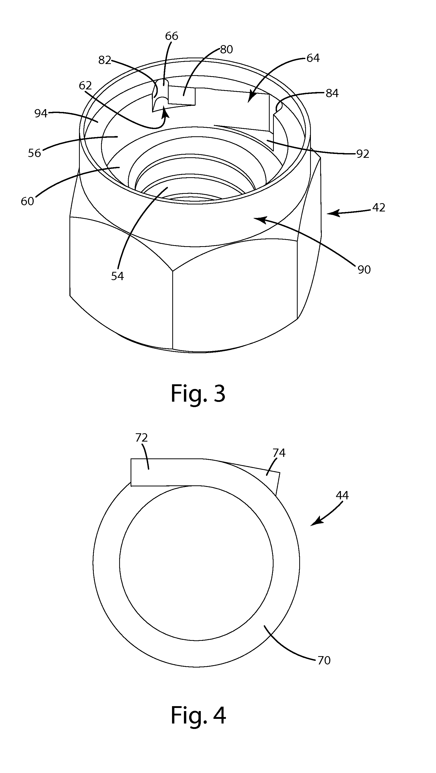 Locking threaded fastener