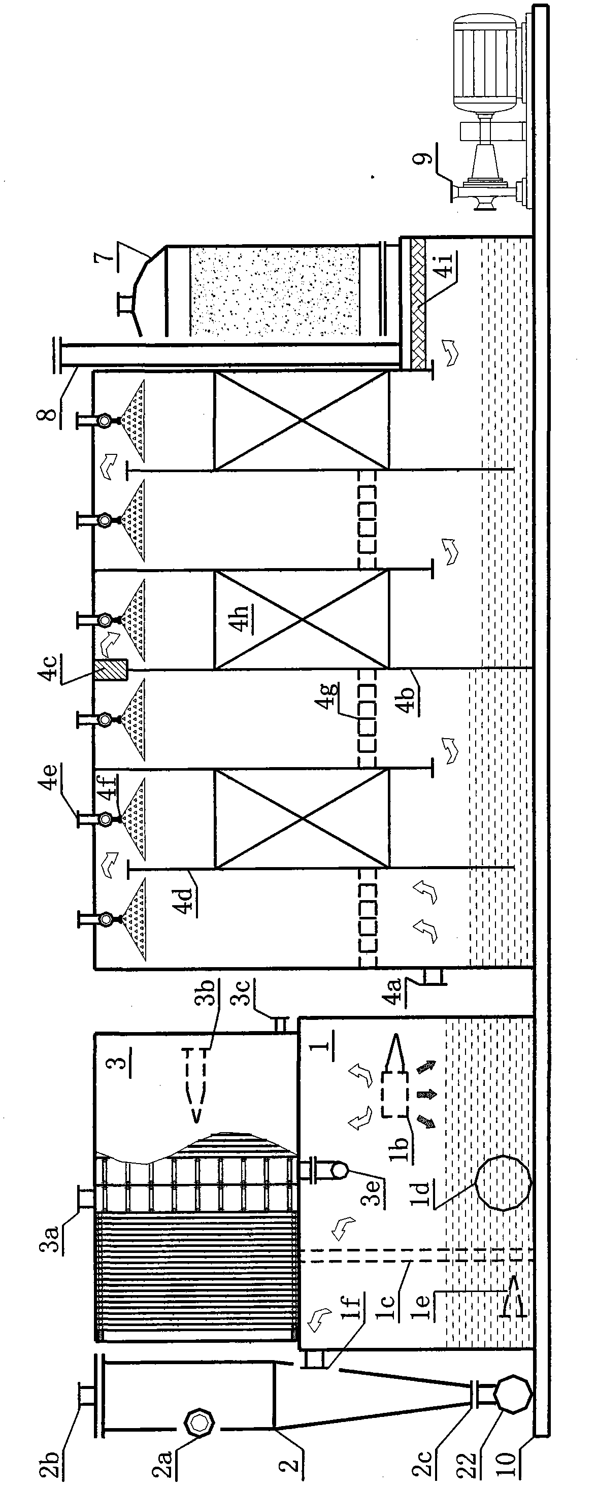 Method and shifting unit for processing chemical-industrial emissions