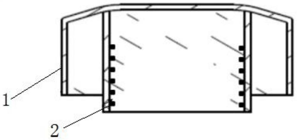 Polymer matrix composite bottle cap and preparation method thereof