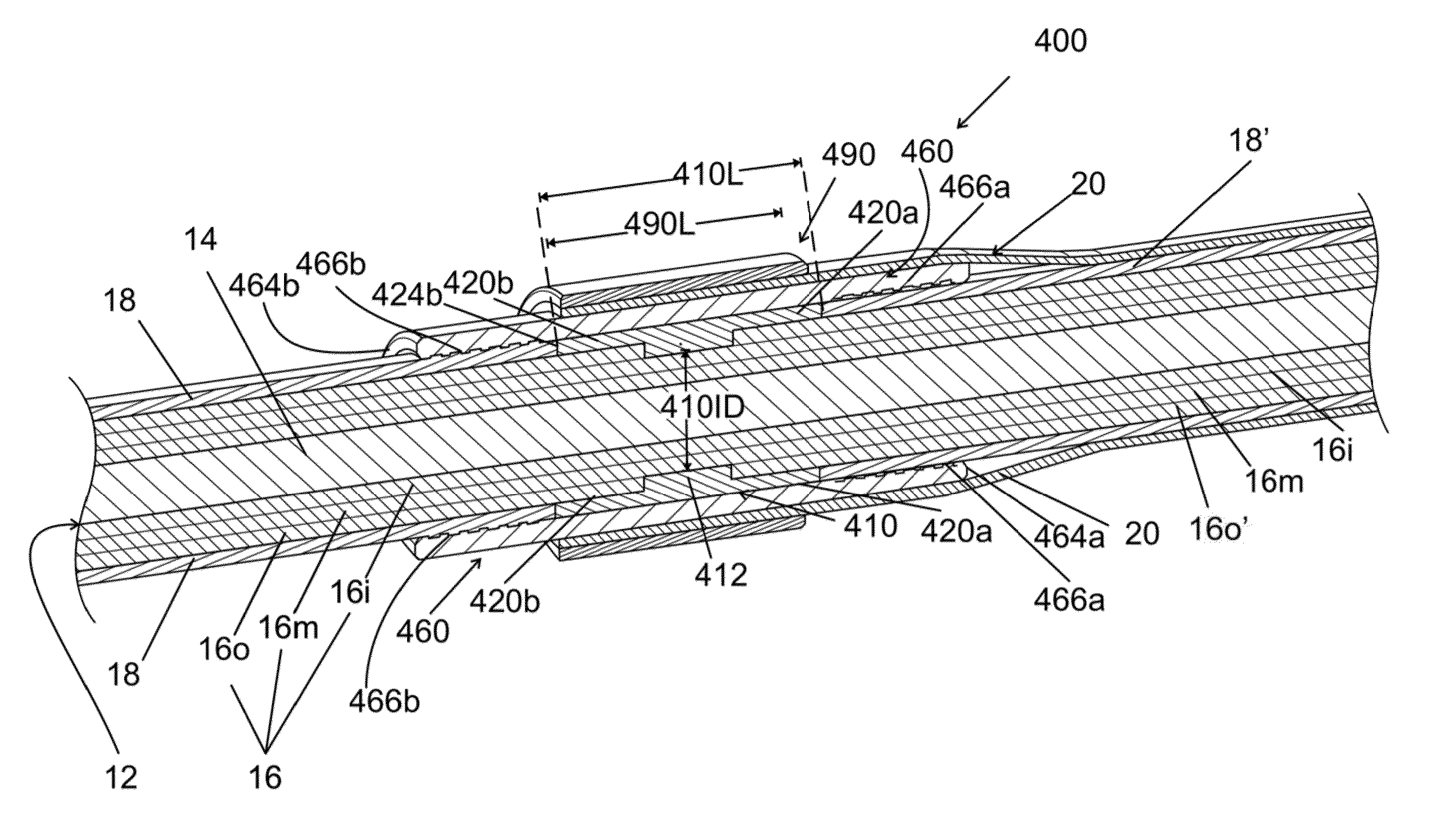 Corrosion resistant, environmentally sealing, electrically conducting, cable connector