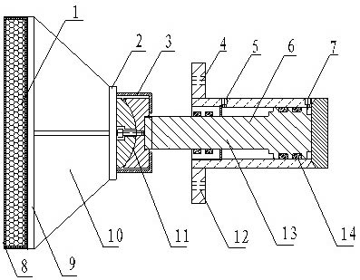 Flexibility uniform distribution pressure loading device applicable to geomechanical model test