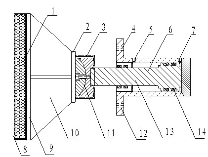 Flexibility uniform distribution pressure loading device applicable to geomechanical model test