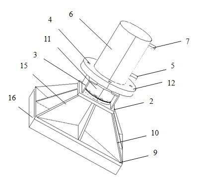 Flexibility uniform distribution pressure loading device applicable to geomechanical model test