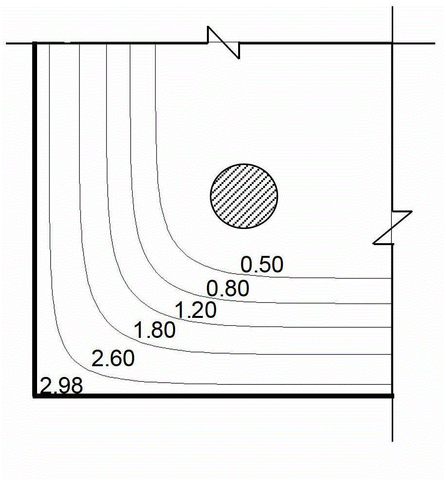 Method for durability quantitative design of concrete structure under marine environment