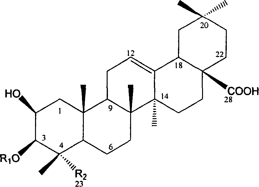 Celosia argentea suponin compound and its pharmaceutical use