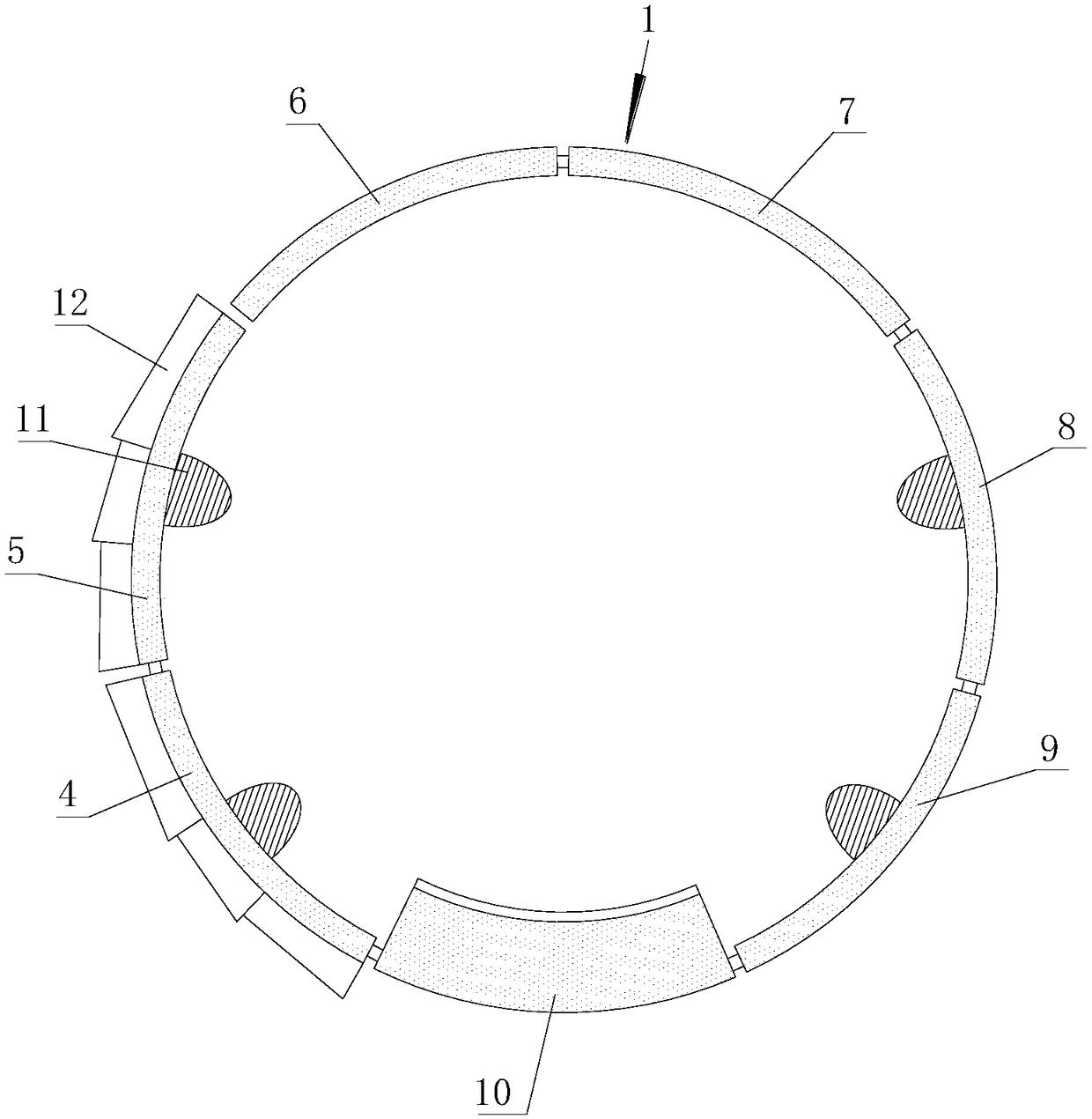 Milk collection device for energy plants and collection method thereof