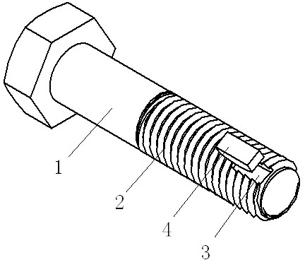 Method for preventing lock bolt from loosening and lock bolt assembly