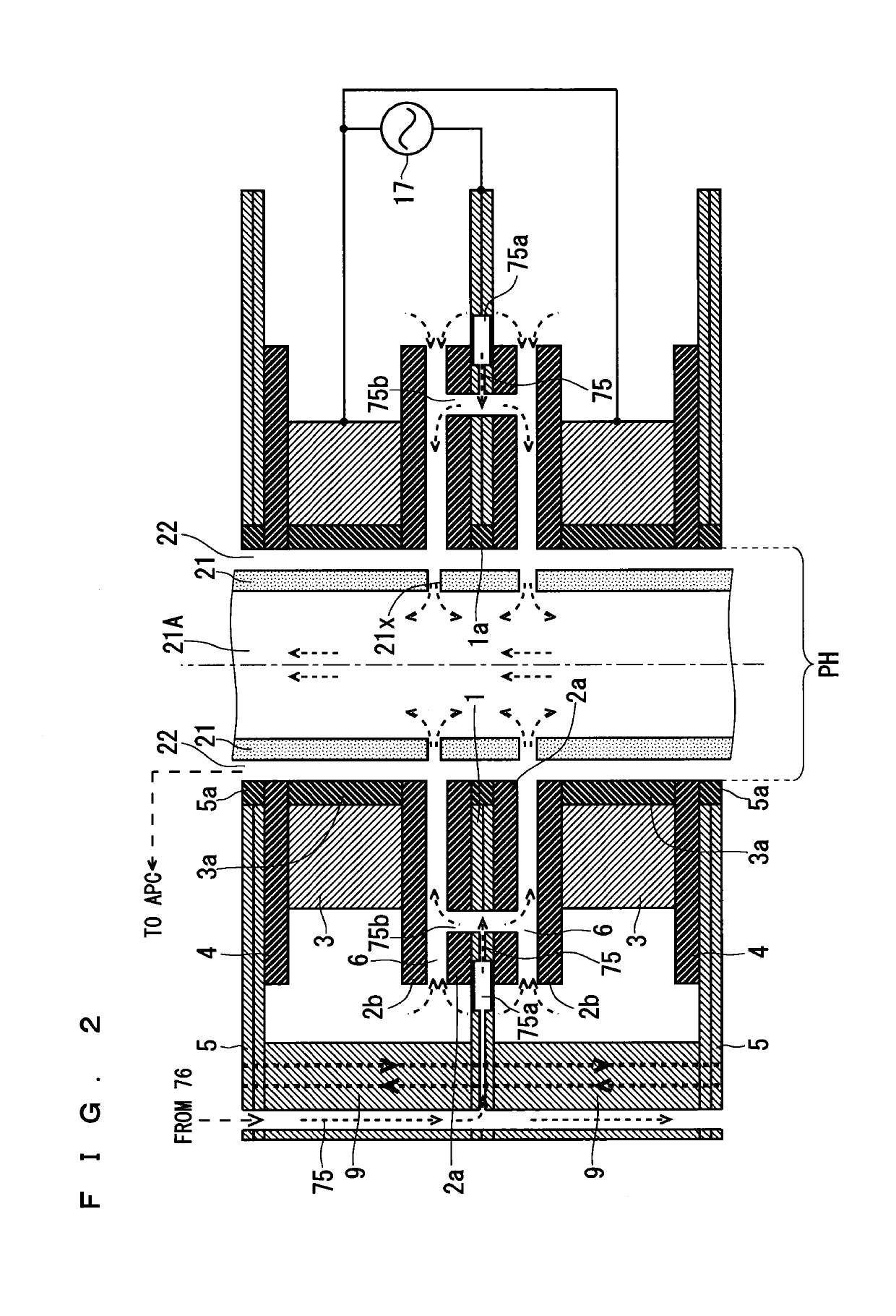 Plasma generation apparatus, CVD apparatus, and plasma-treated particle generation apparatus