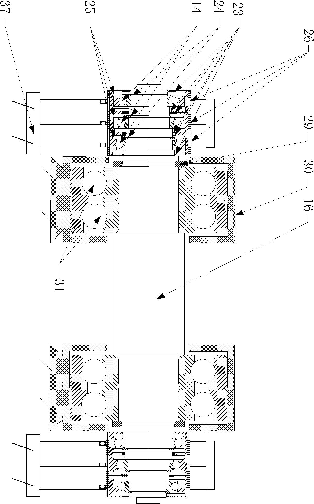 Antifriction bearing multi-functional fatigue life test bed