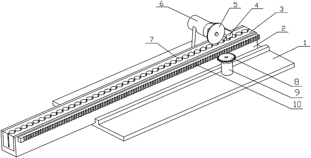 Pine nut shell opening device