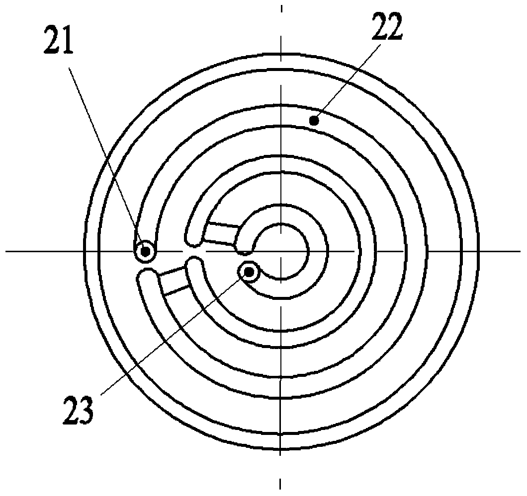 Multistage spiral magnetorheological absorber piston assembly