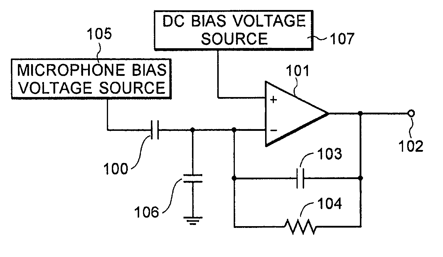 Microphone amplifier