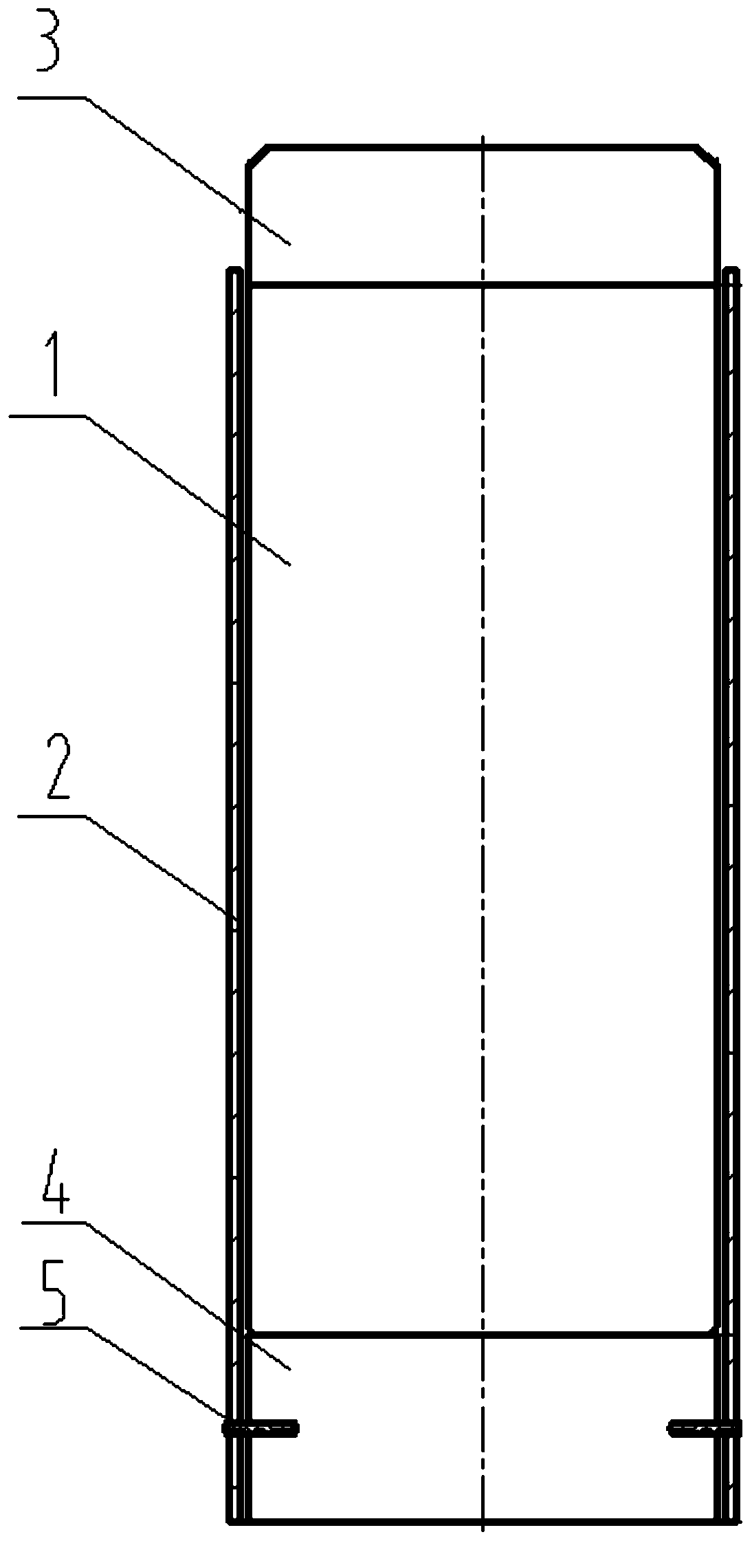 Preparation method of large-size titanium alloy hollow blank