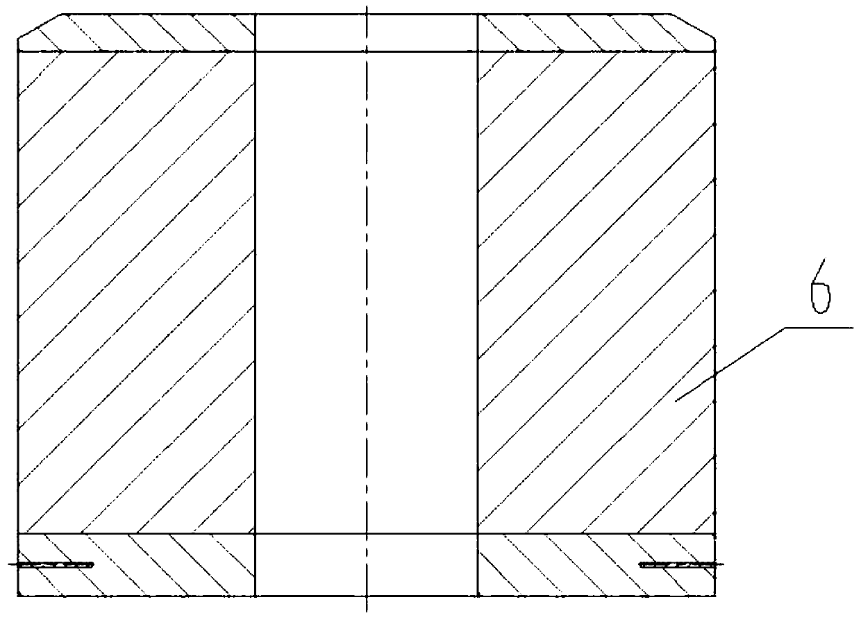 Preparation method of large-size titanium alloy hollow blank