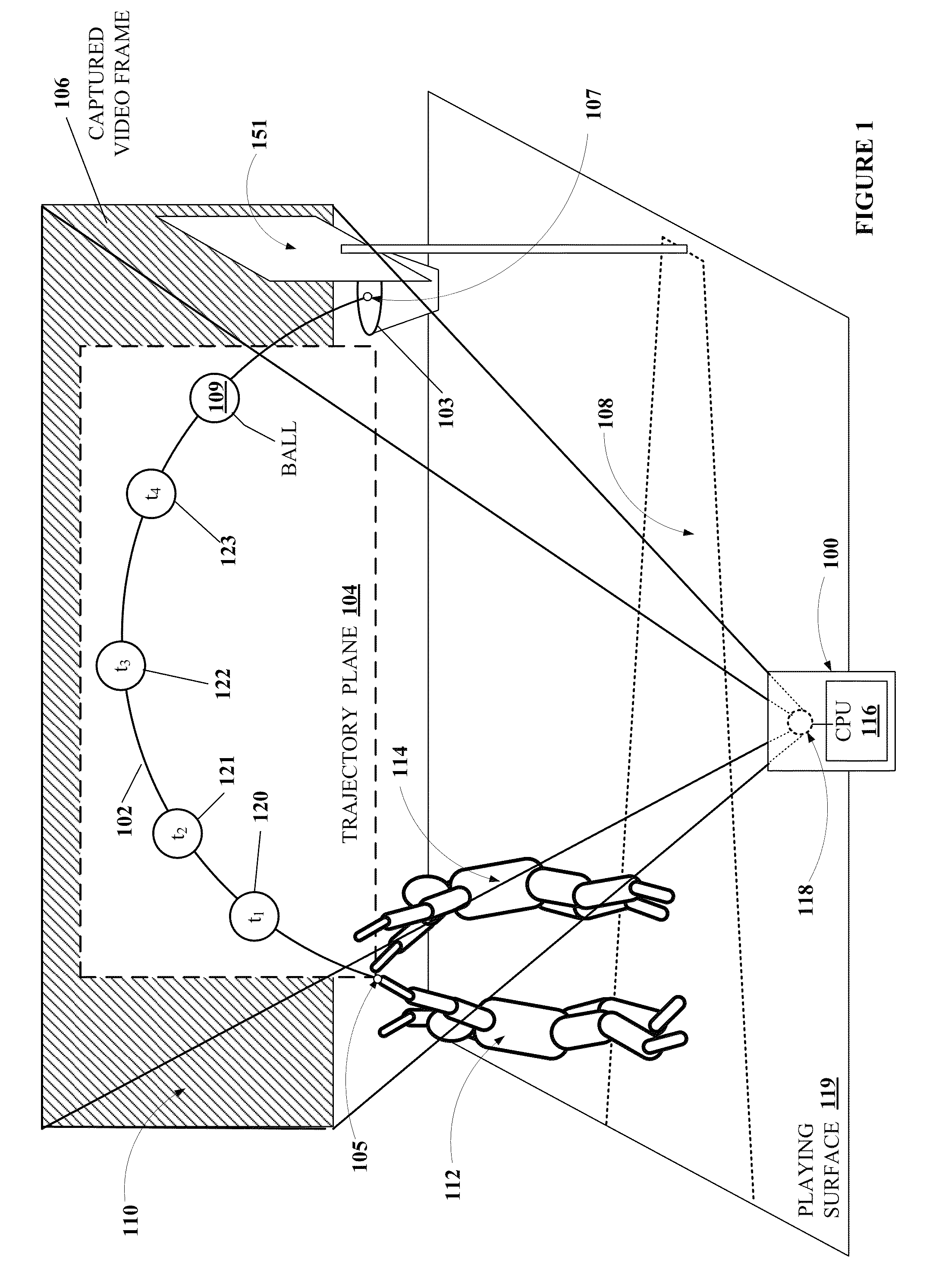 Trajectory detection and feedback system