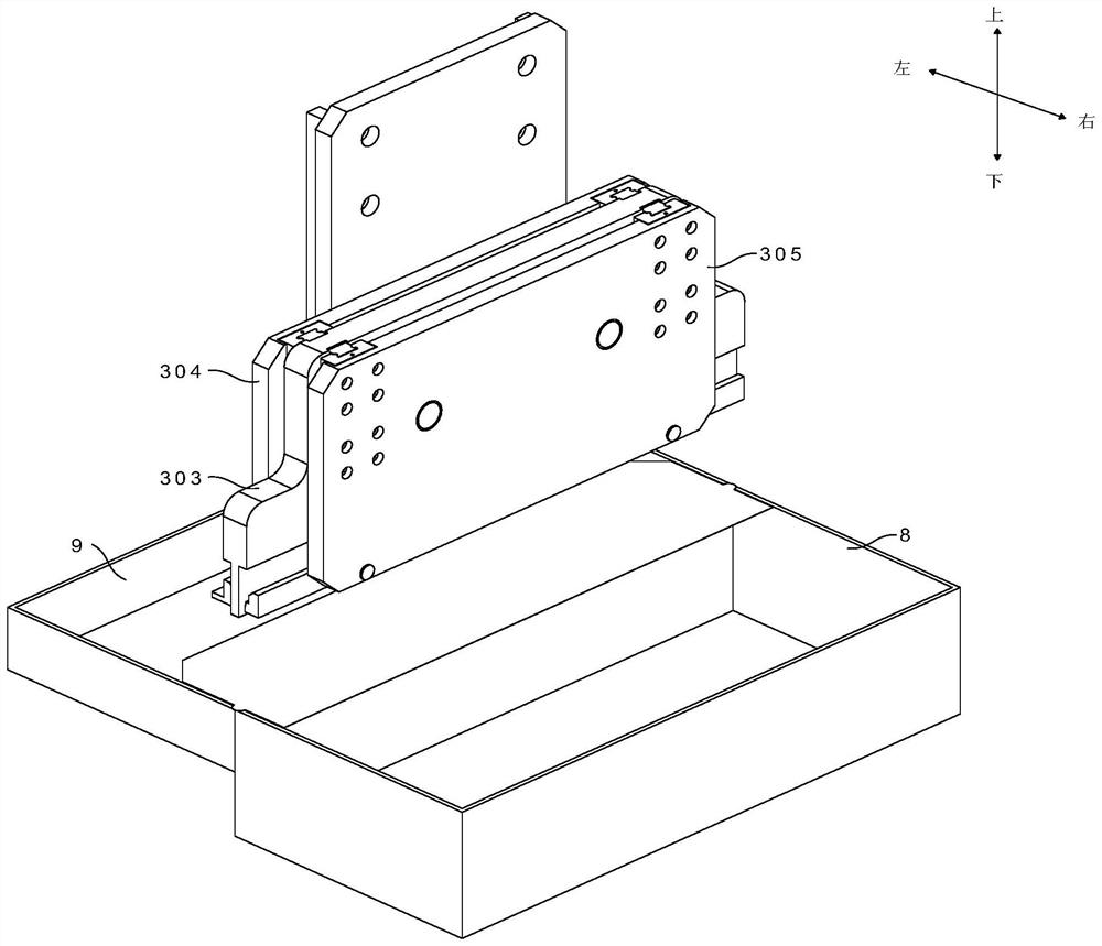 Connecting paper pasting technology for top and bottom cover connecting part