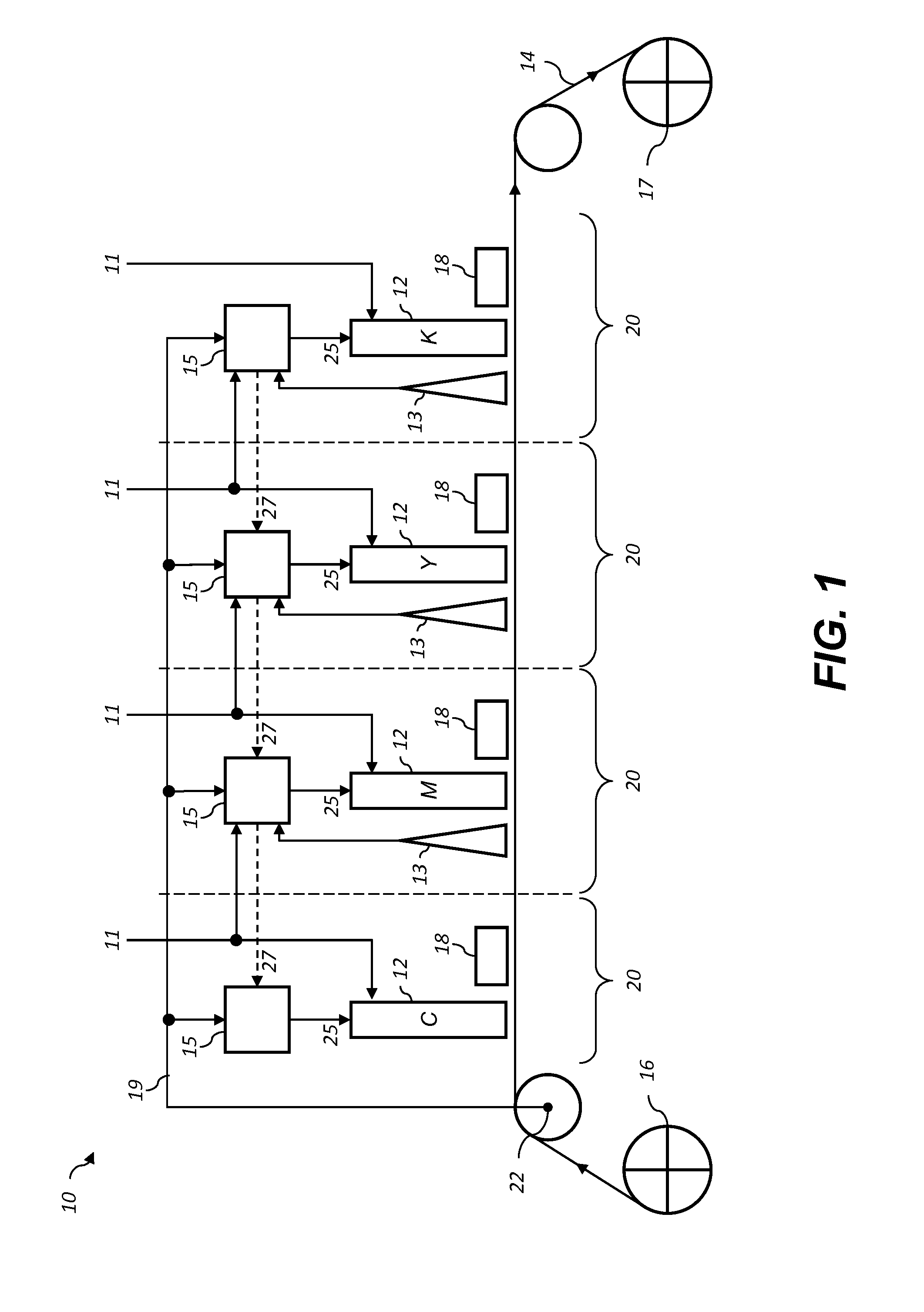 Printer with image plane alignment correction