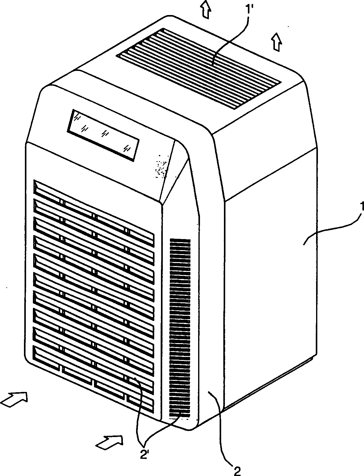 Electronic dust-collecting filter of air purifier