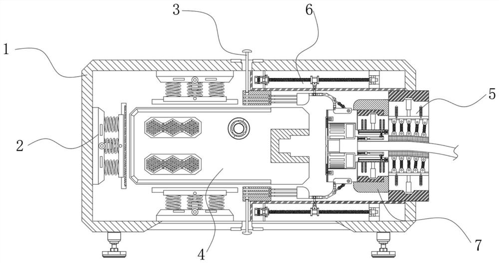 Auxiliary connection device of network signal line