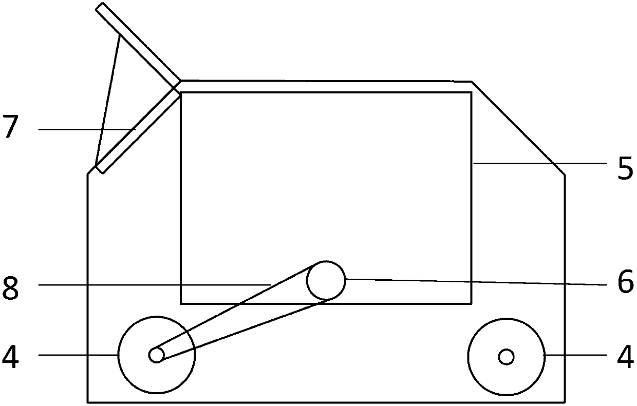 Marine seismic prospecting towing winch capable of automatically adjusting