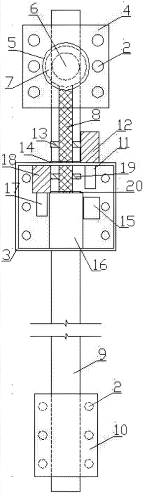 An automatic tensioning system and method for prestressed fiberboard reinforced beams and slabs