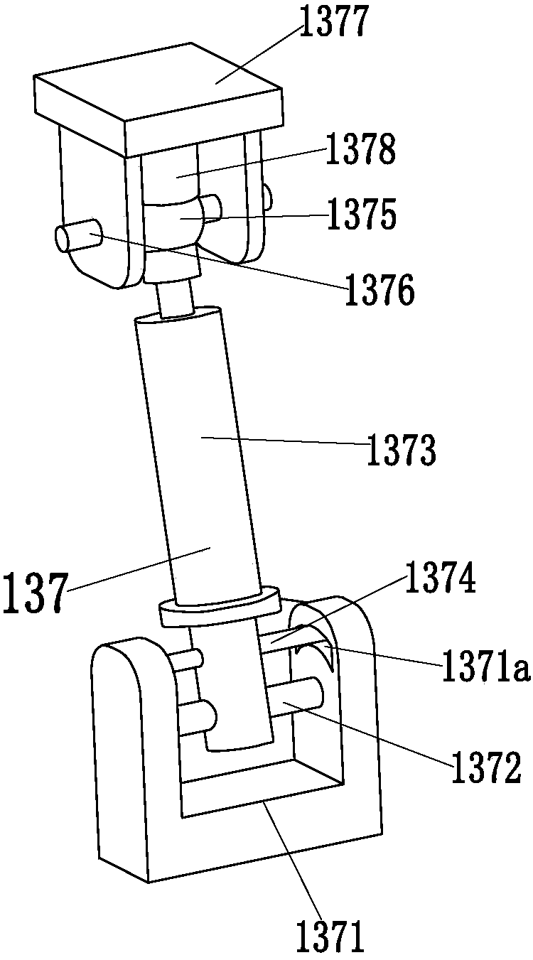 A hydraulic grabbing mechanical arm for anti-collapse rock-soil retaining wall