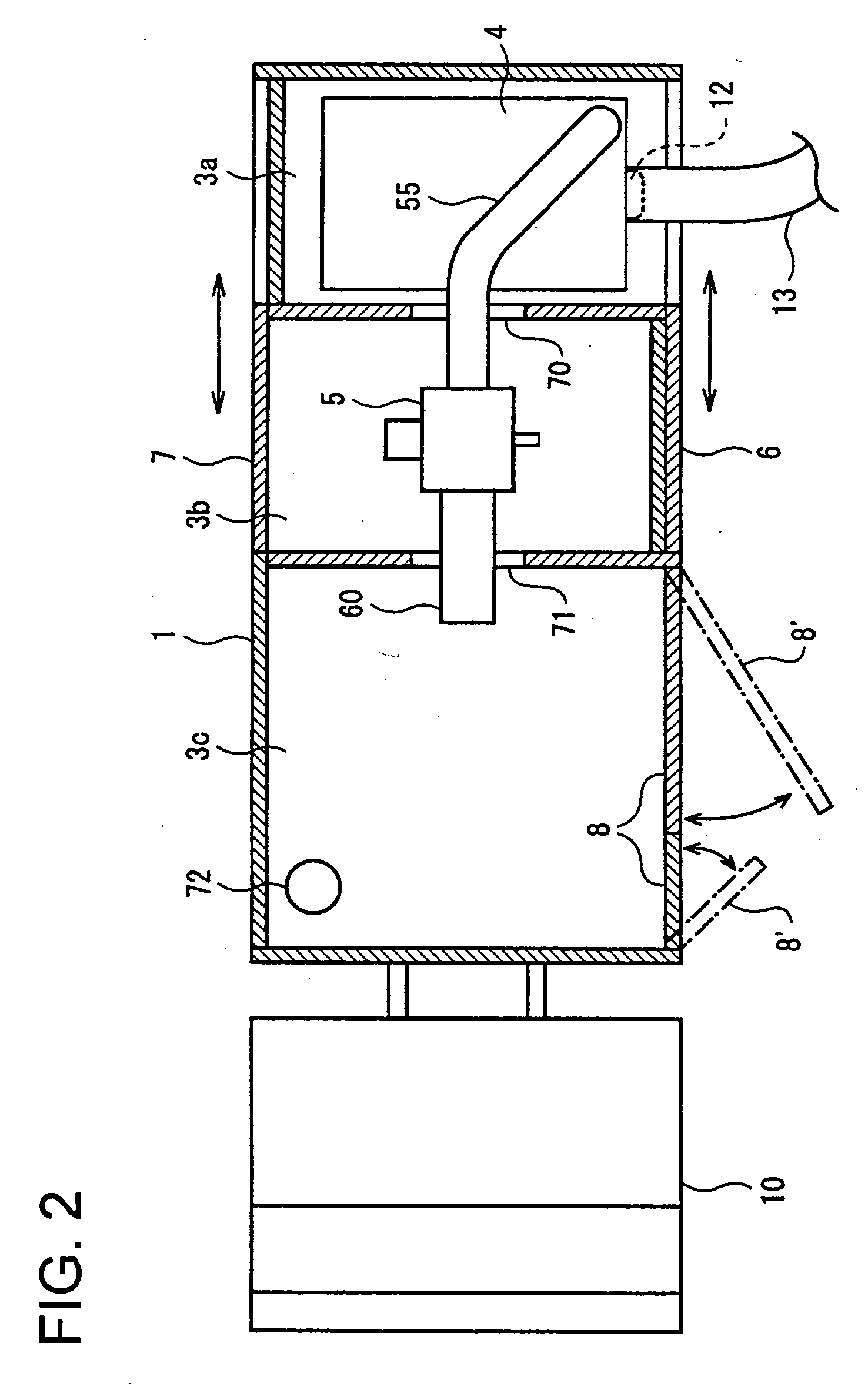 Empty can processing vehicle