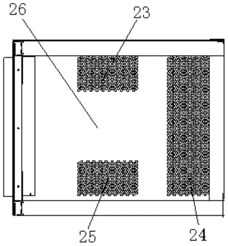 Cooling cabinets for frequency converters