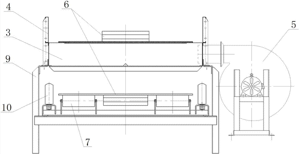 Large-angle packaged object air cushion conveyer