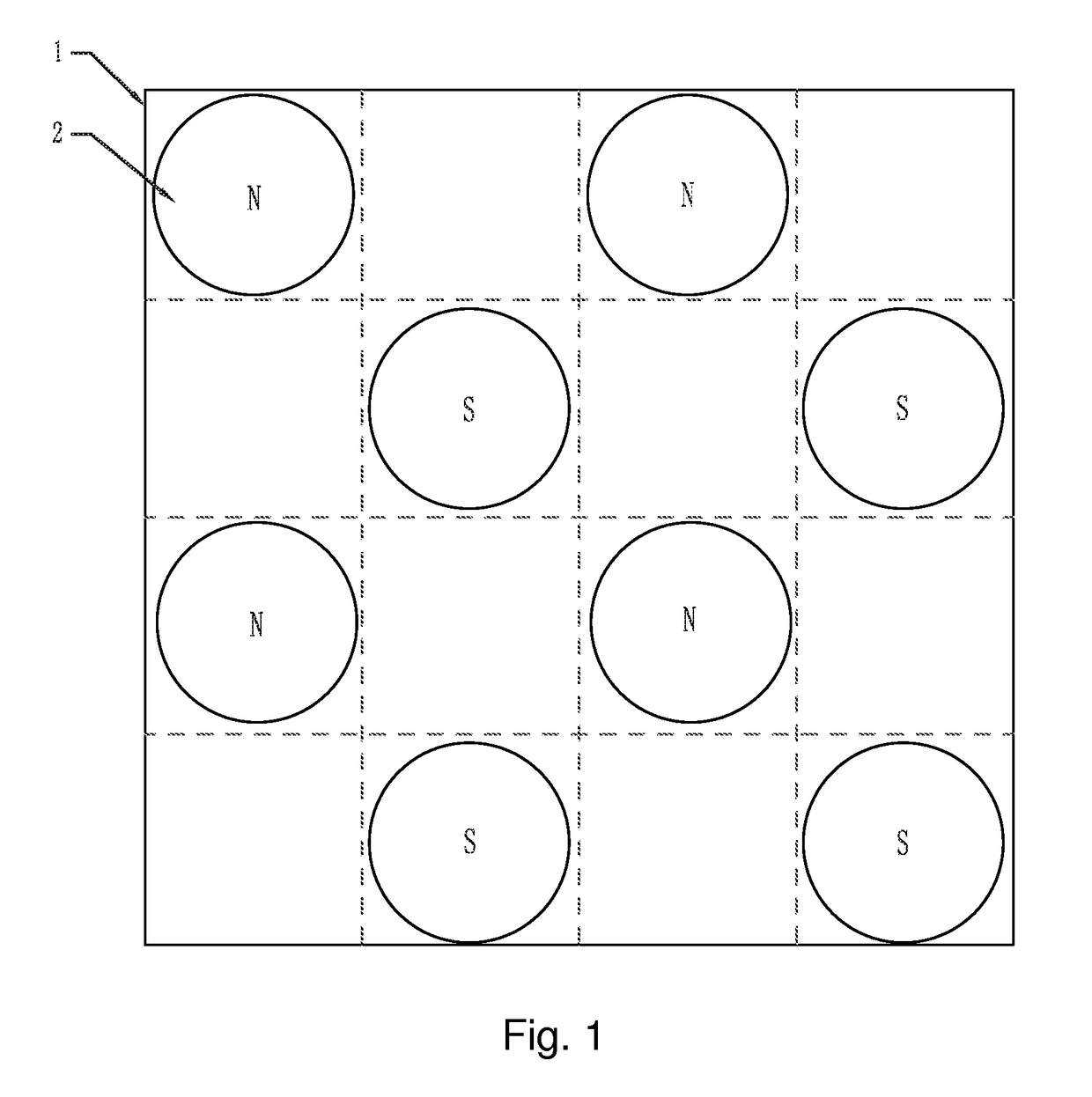 Magnetic suspension planar motor with structure of superconductor excitation