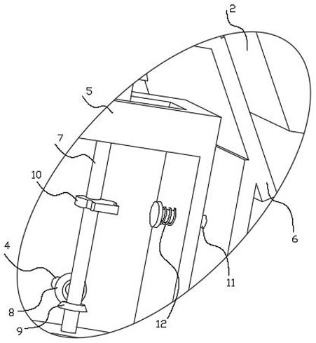 Material processing device capable of purifying agricultural crops