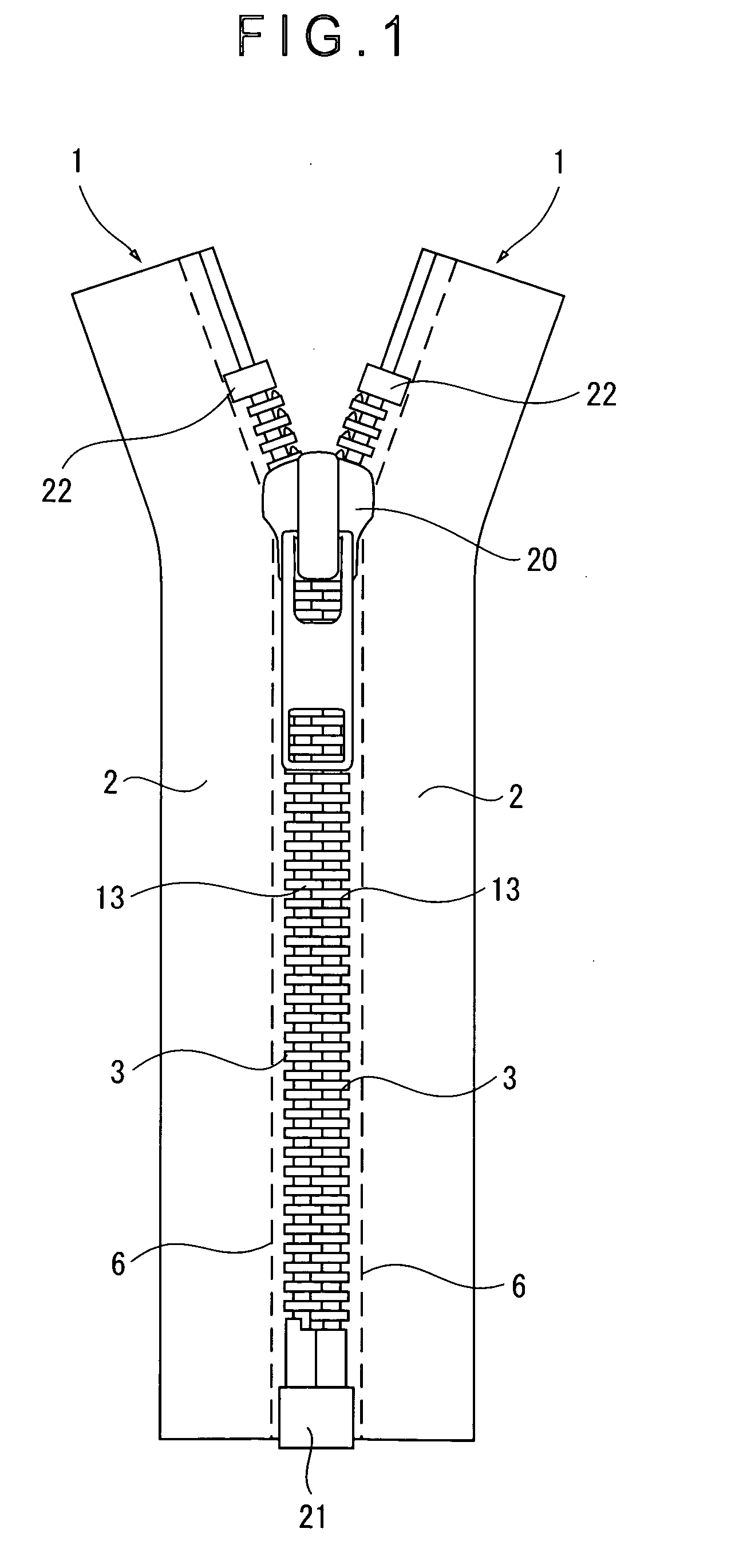 Slide fastener