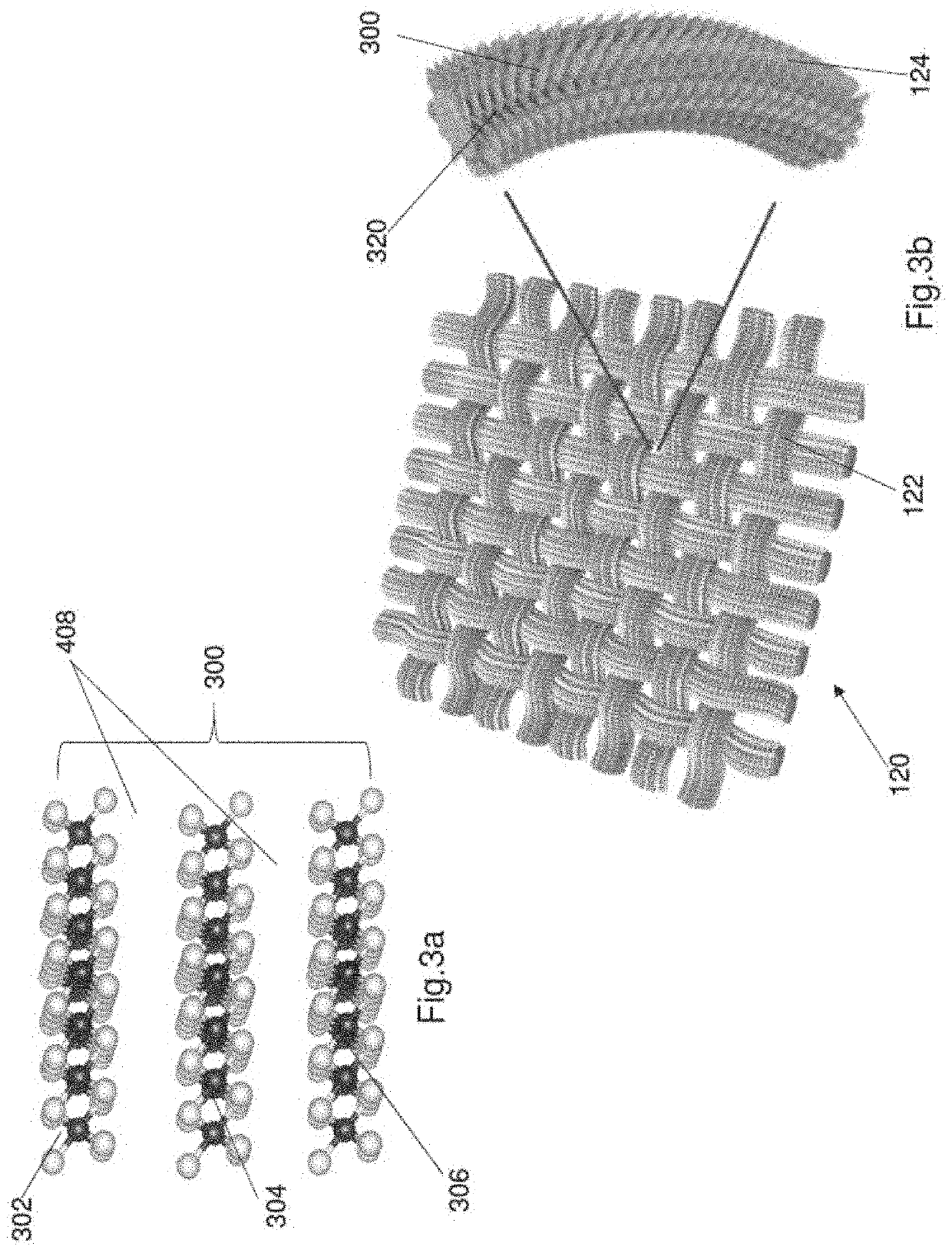 Rechargeable electrical device having a multi-layered structure molybdenum disulphide cathode