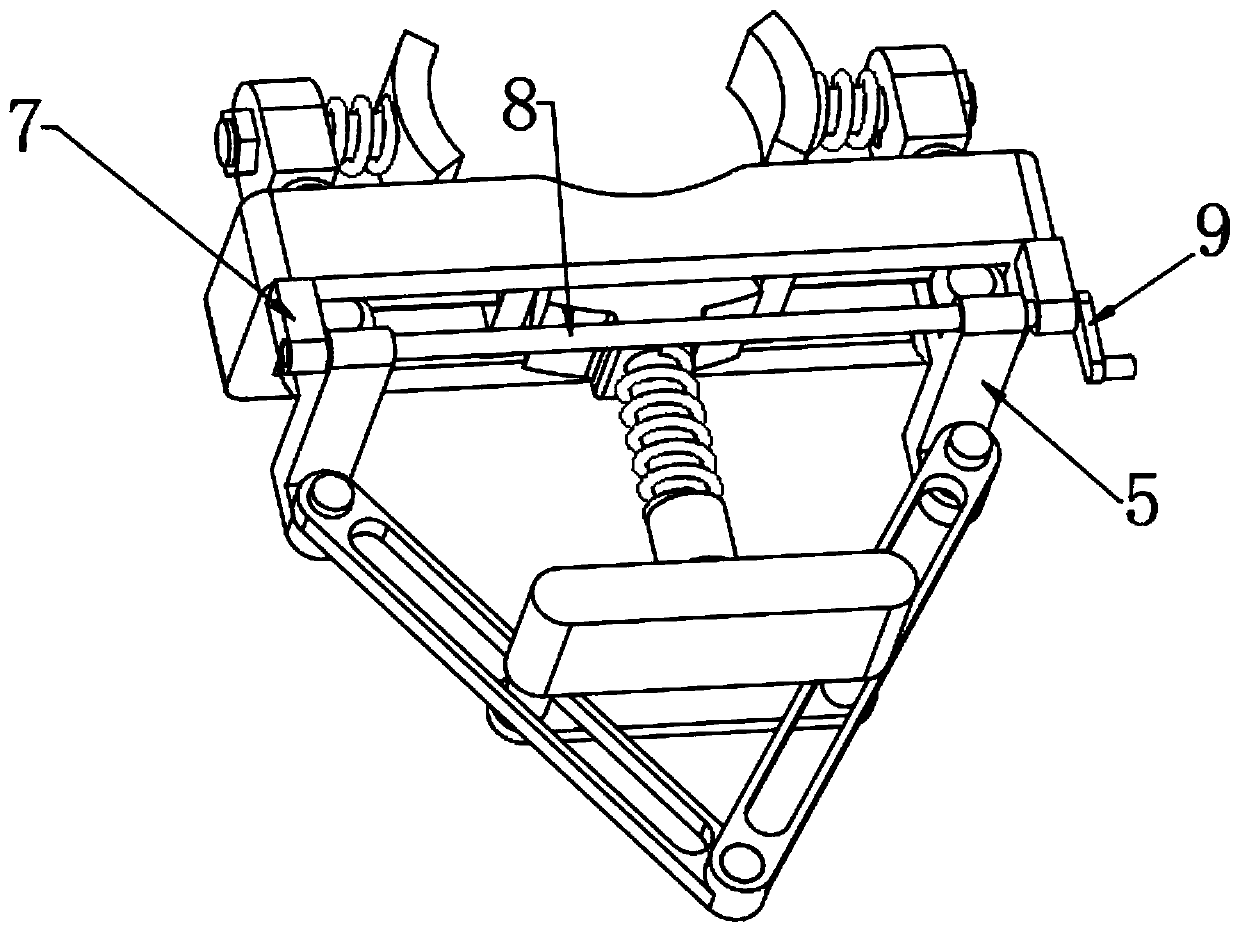 Neck fixing device for emergency department