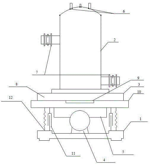 A testing platform for active control of cavitation vibration frequency inside a centrifugal pump