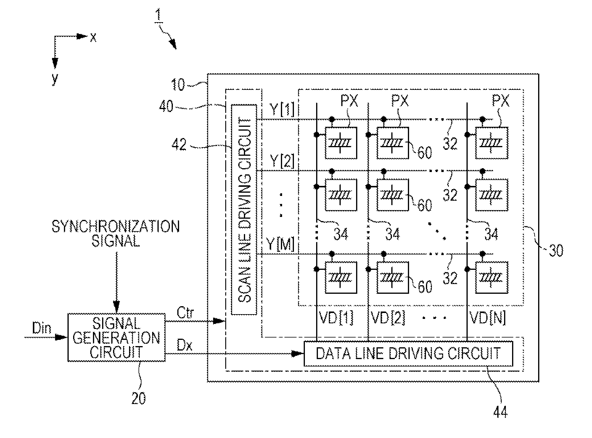 Display control circuit, electro-optical device and electronic apparatus