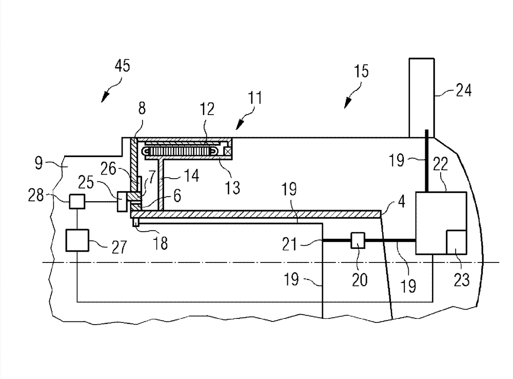 Direct drive wind turbine with a thermal control system