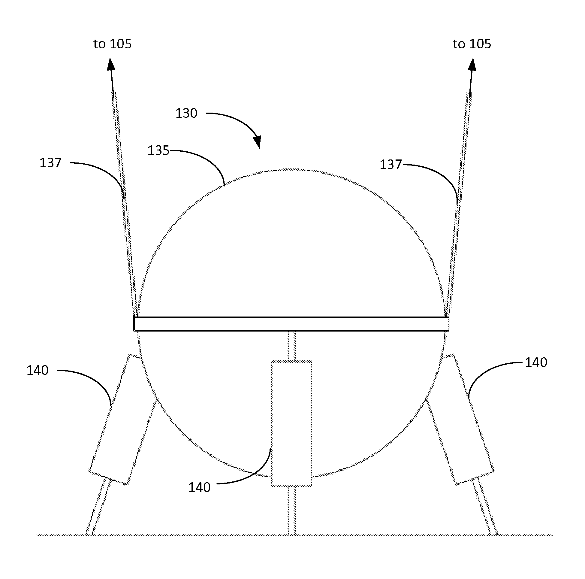 Floating offshore wind turbine with tuned mass dampers