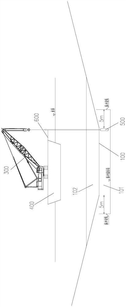 Treatment method for hydraulic structure foundation