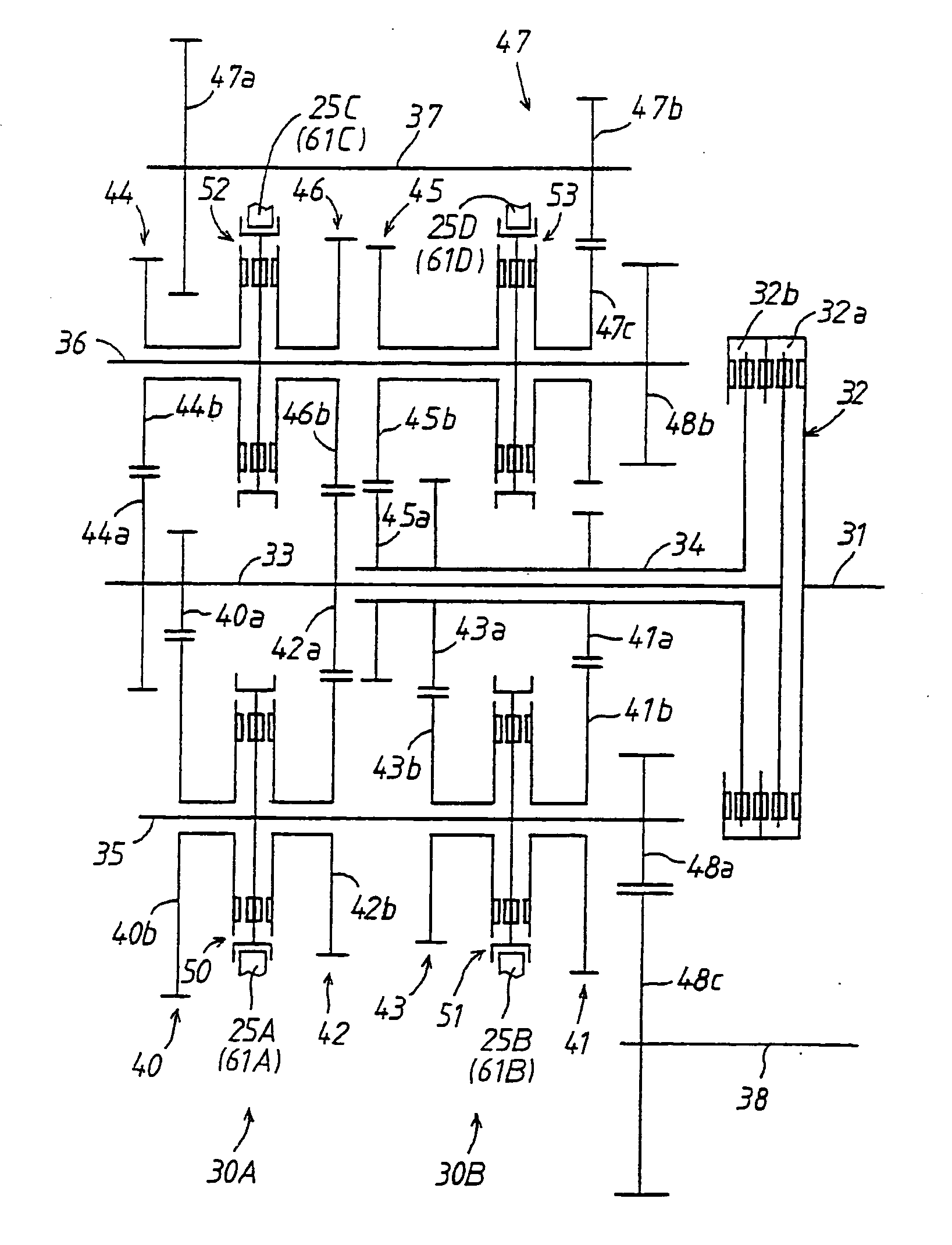 Gearing and power transmission apparatus