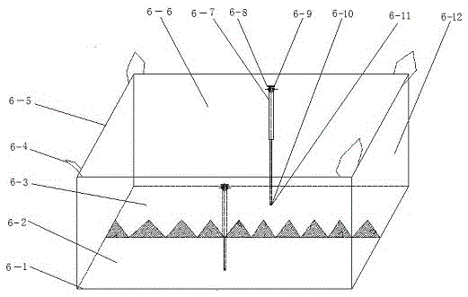 Lifting, conveying, loading and unloading device for hole digging of underground pipe gallery vertical shaft